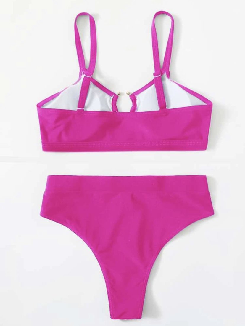 Maillot de bain hot pink