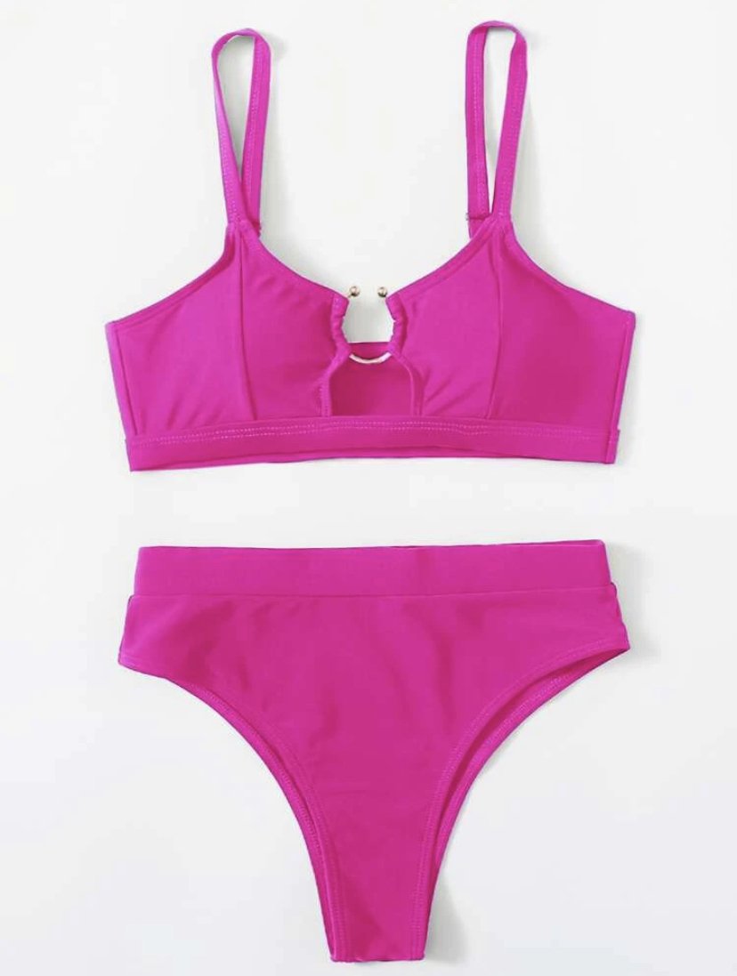 Maillot de bain hot pink